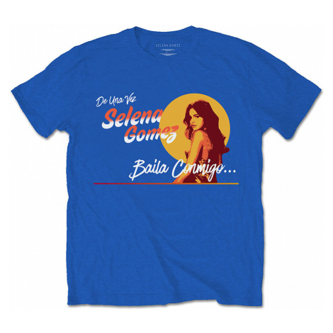 Selena Gomez tričko, Mural Blue, pánské RockOff