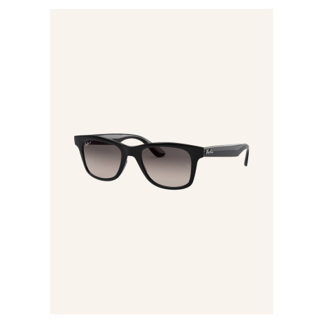 Ray-Ban Sluneční Brýle rb4640 601/m3 černá/ polarizovaná hnědá