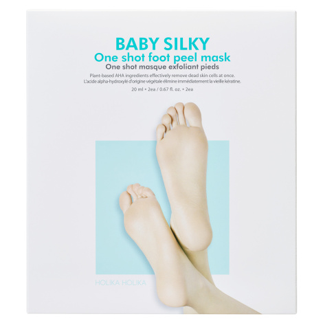 Holika Holika Peelingová maska na nohy Baby Silky (One Shot Foot Peeling) 40 ml