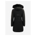 Černý dámský voděodpudivý kabát Alpine Pro Favta