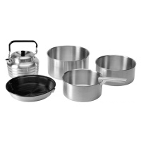 Nádobí Vango Aluminium Cook Set Barva: stříbrná