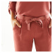 Blancheporte Kalhoty ze vzdušného krepu se třpytivým páskem, jednobarevné nebo s potiskem terako