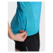 Světle modré dámské sportovní tričko na zip Kilpi CORRIDOR