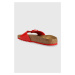 Pantofle Birkenstock Madrid dámské, červená barva, 1024111