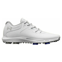 Under Armour Women's UA Charged Breathe 2 Golf Shoes White/Metallic Silver