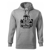 Pánská mikina Eat Sleep Fortnite Repeat