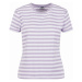 Urban Classics / Ladies Regular Striped Tee white/dustylilac