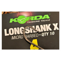 Korda háčky long shank x 10 ks - velikost 6