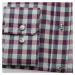 Pánská košile Slim Fit s fialovo-šedým vzorem 12407