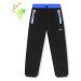Chlapecké softshellové kalhoty, zateplené - KUGO HK2517, tmavě šedá / modré zipy Barva: Šedá