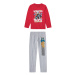 LEGO Chlapecké pyžamo (City červená / šedá)