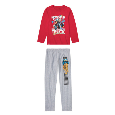 LEGO Chlapecké pyžamo (City červená / šedá) Lego Wear