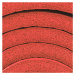 SPOKEY-FLUFFY mat 180 x 60 x 1,5 cm red Červená