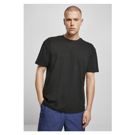 Organic Cotton Curved Oversized Tee 2-Pack - black+black