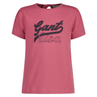 TRIČKO GANT A-LINE GANT USA SS TEE POWDER ROSE