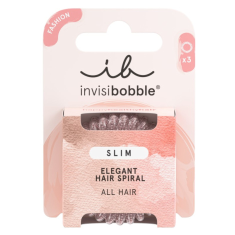 Invisibobble Gumička do vlasů Slim Pink Monocle 3 ks