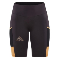 Craft W Kalhoty PRO Trail Short Tights tmavě šedá