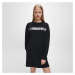 Calvin Klein dámské černé mikinové šaty