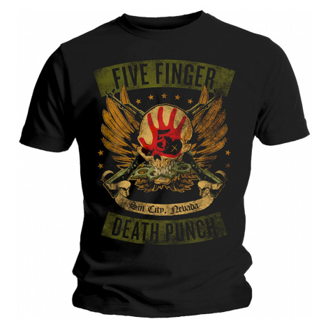 Five Finger Death Punch tričko, Locked &amp; Loaded, pánské RockOff
