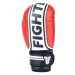 Fighter BASIC STRIPE OZ Boxerské rukavice, červená, velikost
