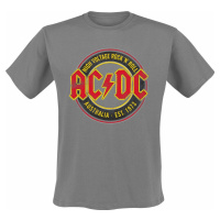 AC/DC High Voltage - Rock 'N' Roll - Australia Est. 1973 Tričko šedá