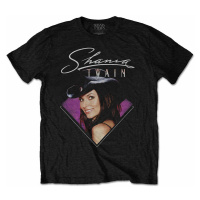 Shania Twain tričko, Purple Photo Black, pánské