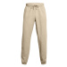 Essential Fleece Puddle Pants | City Khaki Light Heather/White