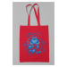 MMO Bavlněná taška s lidovým motivem Barva: Fuchsiově červená