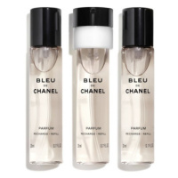 CHANEL Bleu de chanel Parfém twist and spray - PARFUM 3X20ML 3x 20 ml