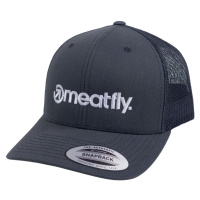 Kšiltovka Meatfly MF LOGO TRUCKER Dark šedá One size