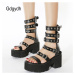 Sandály gladiátorky na masivní platformě GoodDayGirl Fashion