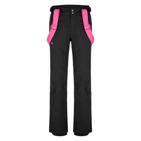 Loap LUPKA Dámské lyžařské softshellové kalhoty, černá, velikost