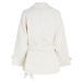 TOMMY HILFIGER krátký vlněný kabát* Barva: Bílá, Mezinárodní