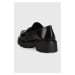 Kožené mokasíny Vagabond Shoemakers COSMO 2.0 dámské, černá barva, na platformě, 5549.004.20