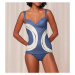 Dámský horní díl tankin Summer Allure WP Tankini - - modré 0032 - TRIUMPH