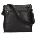 Lagen Dámská kožená taška přes rameno BLC/23287/16 černá