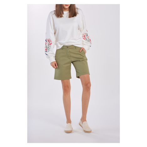 ŠORTKY GANT D1. CLASSIC CHINO SHORTS zelená