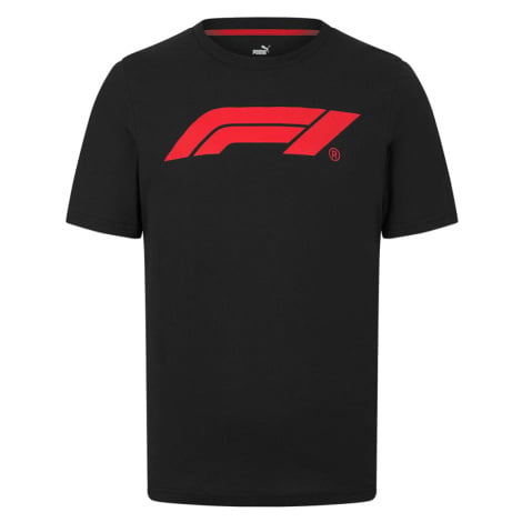 Formule 1 dětské tričko Logo black 2024 Puma