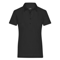 James&Nicholson Dámská polokošile JN969 Black