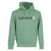 Timberland Linear Logo Hoodie Zelená