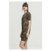 Tričko Urban Classics Ladies Camo Tee Dress - olive camo