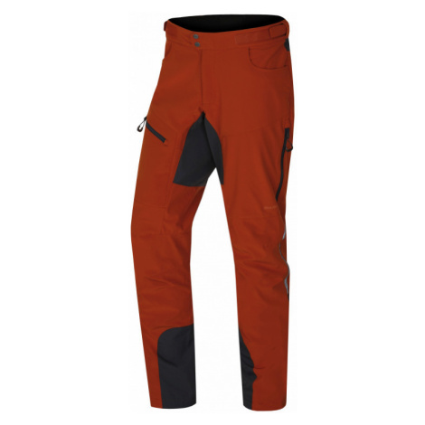 Pánské softshellové kalhoty HUSKY Keson oranžovohnědá