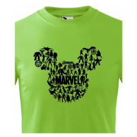 Dětské tričko Mickey Marvel - marvelovské triko pro děti