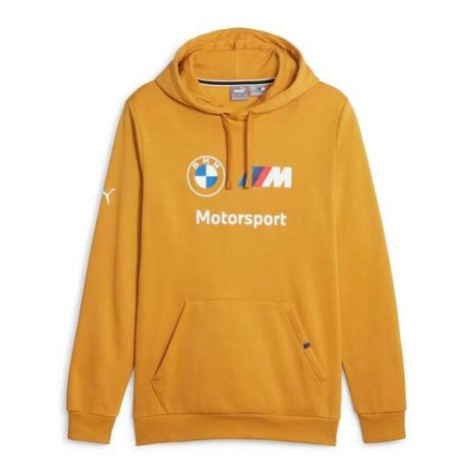 Puma BMW MOTORSPORT ESSENTIALS HOODIE Pánská mikina, žlutá, velikost