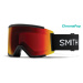 Smith snowboardové brýle Squad XL Black | Chrom. Sun Red Mir. | Černá