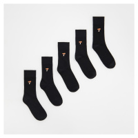 Reserved - Sada 5 párů ponožek - Černý