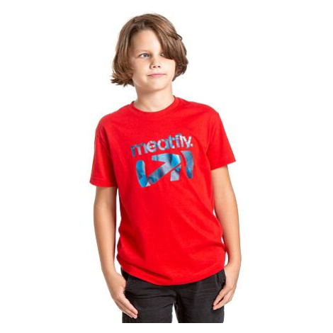 Meatfly dětské tričko Moe Red | Červená
