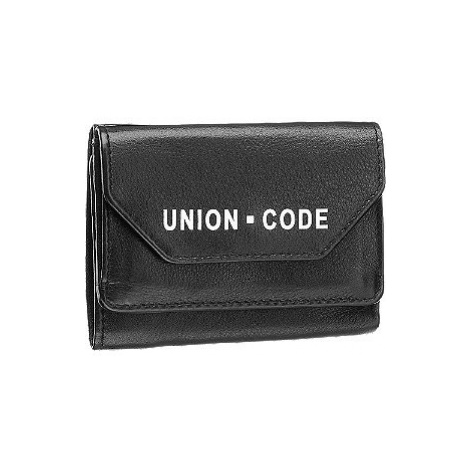 Černá kožená dámská peněženka Union Code | Modio.cz