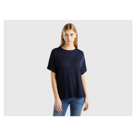 Benetton, T-shirt In Sustainable Stretch Viscose United Colors of Benetton