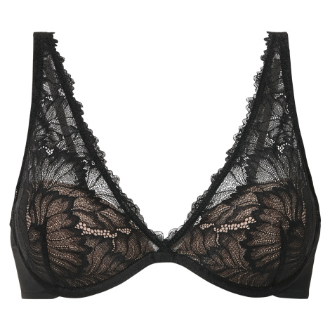 esmara® Dámská krajková podprsenka (černá)